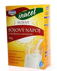 Dimica SÓJOVÝ NAPOJ INUCOL sušený, s vápnikom a inulínom, 1x350 g