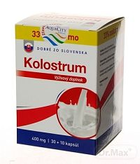 Dobré z SK Kolostrum 400 mg 1×40 cps, 30+10 zadarmo