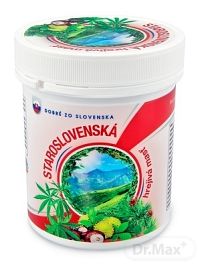 Dobré zo Slovenska STAROSLOVENSKÁ Hrejivá masť 1×250 ml, masážny prípravok