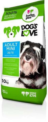 Dogs Love Adult Mini 1×10 kg, granule pre psy