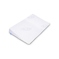 Dojčenský vankúš - klin Sensillo biely 59x37 cm , 20C18849