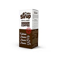 Doktor Sirup GINGER COFFEE kalciový sirup 200 ml
