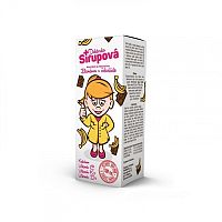Doktorka Sirupová kalciový sirup s príchuťou banánov v čokoláde 100 ml