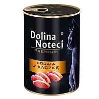 DOLINA NOTECI PREMIUM 400g bohaté na kačicu pre mačky