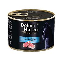 Dolina Noteci Premium pre mačky s vysokým obsahom jahňacieho mäsa 185 g