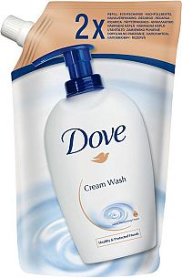 Dove Beauty Cream Wash tekuté mydlo náhradná náplň 500 ml