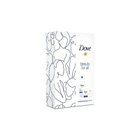 Dove Beauty For All Deeply Nourishing sprchový gél 250 ml + Original toaletné mydlo 100 g darčeková sada