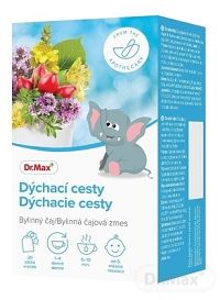Dr.Max Dýchacie cesty detská bylinná čajová zmes, nálevové vrecúška (inov. 2020) 20x1,5 g (30 g)