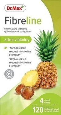 Dr.Max Fibreline (inov. 2020) žuvacie tablety 1x120 ks