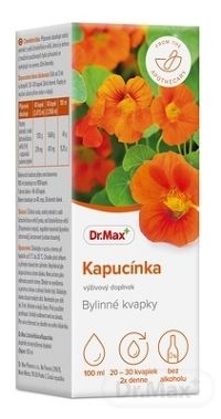Dr.Max Kapucínka kvapky 1×100 ml, bylinné kvapky