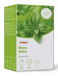 Dr.Max Mäta bylinný čaj, v nálevových vrecúškach (inov. 2020) 20x1,5 g (30 g)