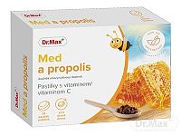 Dr.Max Med a propolis pastilky s vitamínom C (inov.2020) 1x24 ks