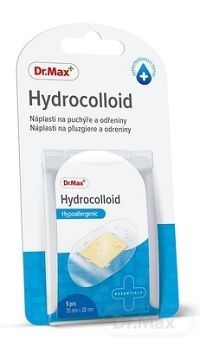 Dr.Max Náplasť Hydrocolloid 70 x 38 mm, 1x5 ks