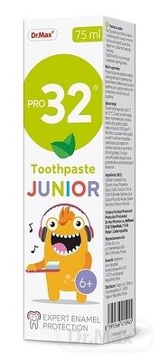 Dr.Max PRO32 Toothpaste JUNIOR 6+ 1×75 ml, zubná pasta pre deti