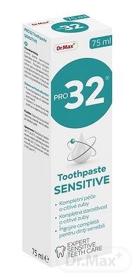 Dr.Max PRO32 Toothpaste SENSITIVE zubná pasta (inov. 2020) 1x75 ml