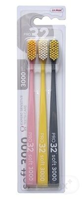 Dr.Max PRO32 Zubná kefka soft 3000 1×3 ks, zubná kefka