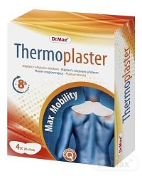Dr.Max Thermoplaster 29x9 cm hrejivá náplasť 1x4 ks