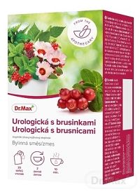Dr.Max Urologická bylinná zmes s brusnicami nálevové vrecúška (inov. 2020) 20x1,5 g (30 g)