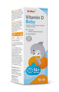 Dr.Max Vitamin D Baby 1×10 ml, výživový doplnok