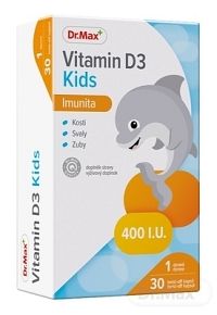 Dr.Max Vitamin D3 Kids cps 1x30 ks