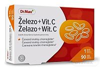 Dr.Max Železo + Vitamín C 1×90 tbl