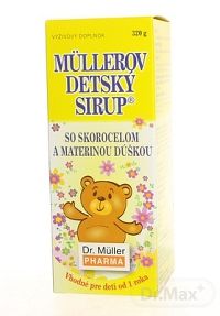 Dr.Müller Sirup detský Skoroceľ materina dúška 320 g