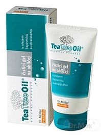 Dr. Müller Tea Tree Oil ČISTIACI GÉL NA TVÁR 1x150 ml, gél na tvár