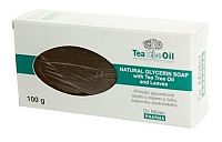 Dr. Müller Tea Tree Oil MYDLO prírodné, s lístkami z čajovníka 1x100 g