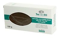 Dr. Müller Tea Tree Oil mydlo s lístkami čajovníka 100 g