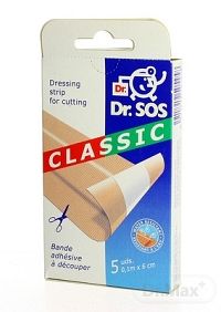 Dr. SOS Classic náplasť 1x5 ks, náplasť