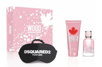 DSQUARED WOOD FOR HER EDT 50ML+SG 100ML+MNS 1SET