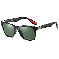 DUBERY Columbia 7 slnečné okuliare, Black / Green