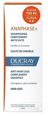 DUCRAY Anaphase+ šampon-vypad.vlasov ZĽAVA 1×200ml, šampón proti vypadávaniu vlasov