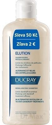 DUCRAY ELUTION SHAMPOOING RÉÉQUILIBRANT () šampón navracajúci rovnováhu vlasovej pokožke 1x200 ml