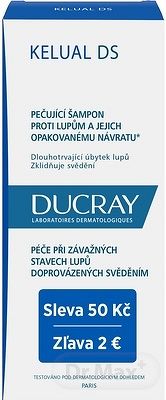 DUCRAY KÉLUAL DS SHAMPOOING () šampón proti lupinám a ich opakovanému návratu 1x100 ml