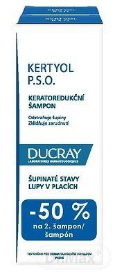 DUCRAY KERTYOL P.S.O. SHAMPOOING (DUO) keratoredukčný šampón (šupiny) 2x200 ml, 1x1 set