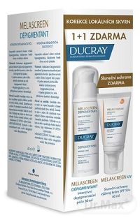 DUCRAY MELASCREEN DÉPIGMENTANT starostlivosť proti pigm. škvrnám 30 ml + MELASCR.PH.LEGERE SPF50+ 40 ml kozmetická sada