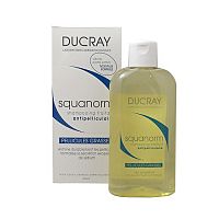 DUCRAY Squanorm šampón proti mastným lupinám 200 ml