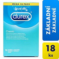 DUREX Classic kondóm 1x18 ks