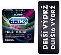 DUREX Mutual Pleasure kondóm s benzokaínom 1x3 ks