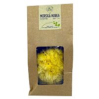 EatGreen Morská hubka Morská tráva 7 cm 1×1 ks, hubka na čistenie tváre a krku