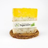 EatGreen Tuhé mydlo – Peppermint 1×100g, mydlo