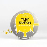 EatGreen Tuhý šampón na vlasy – Kamilka 50g 1×50g, na mastné vlasy