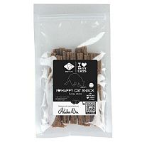 EBI D&D I LOVE HAPPY CAT Tyčinky z morčacieho mäsa s mrkvou pre mačky 70 g 11 cm