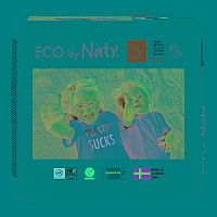 ECO BY NATY PANTS Nohavičky plienkové jednorazové 5 (12-18 kg) 20 ks