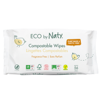 ECO BY NATY Sensitive 56 ks, bez vône - vlhčené obrúsky