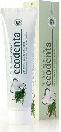 ECODENTA Ekologická Multifunkčná zubná pasta s extraktom zo 7 rastlín - 97% EKO 1x100ml