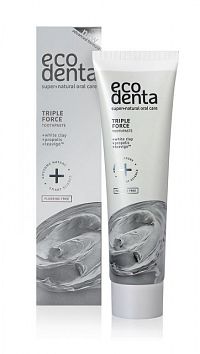 Ecodenta EXTRA Triple effect zubná pasta bieliaca (s bielym ílom, propolisom a Teavigo) 1x100 ml