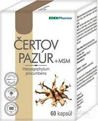 EDENPharma ČERTOV PAZÚR + MSM cps 1x60 ks