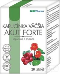 EdenPharma Kapucínka väčšia Akut Forte 20 tabliet